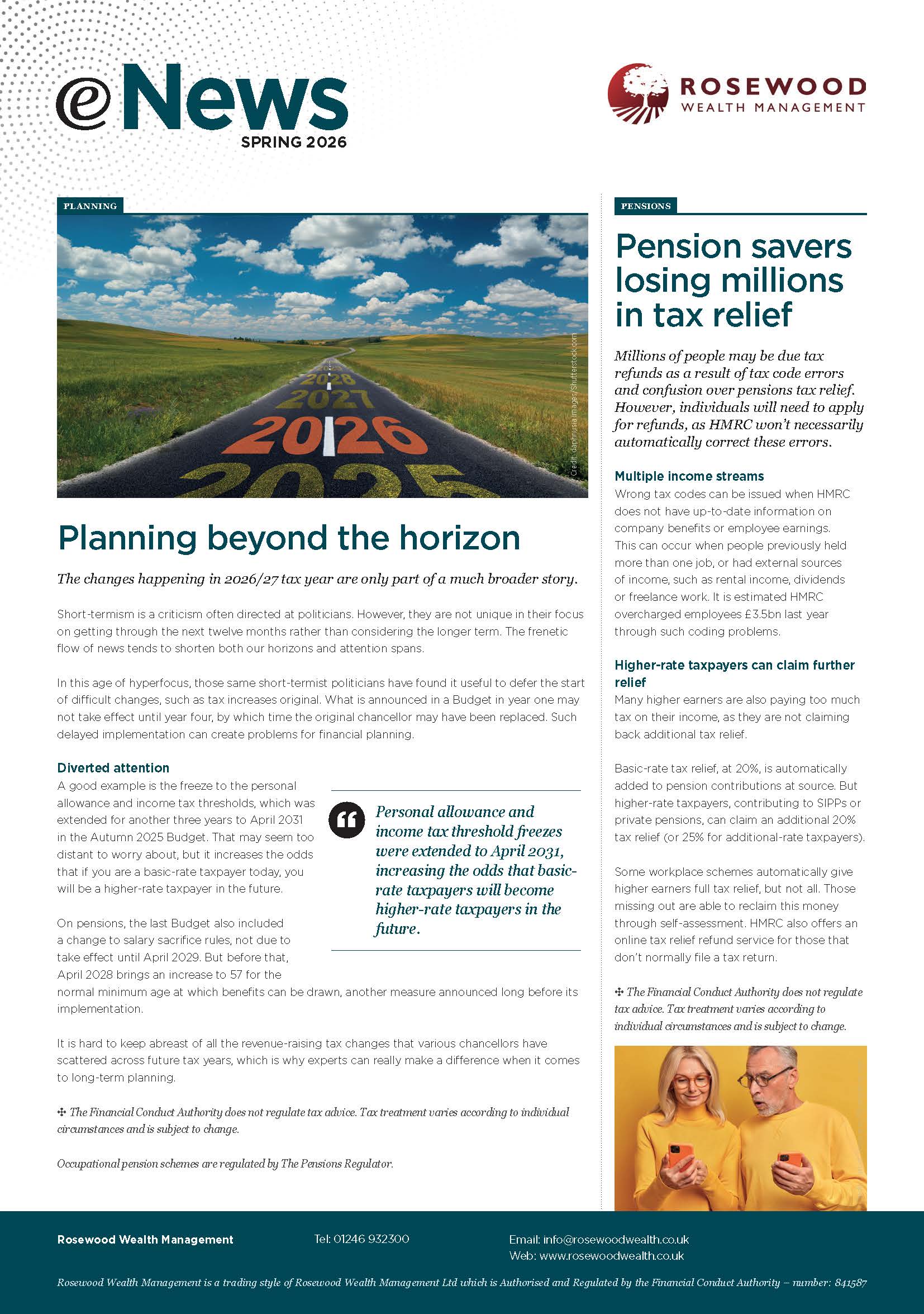 Spring Forecast 2026 - Rosewood Wealth