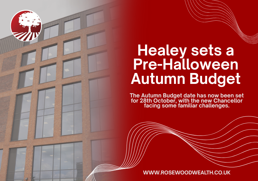 Healey sets a Pre-Halloween Autumn Budget